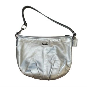 Coach Silver Mini Bag